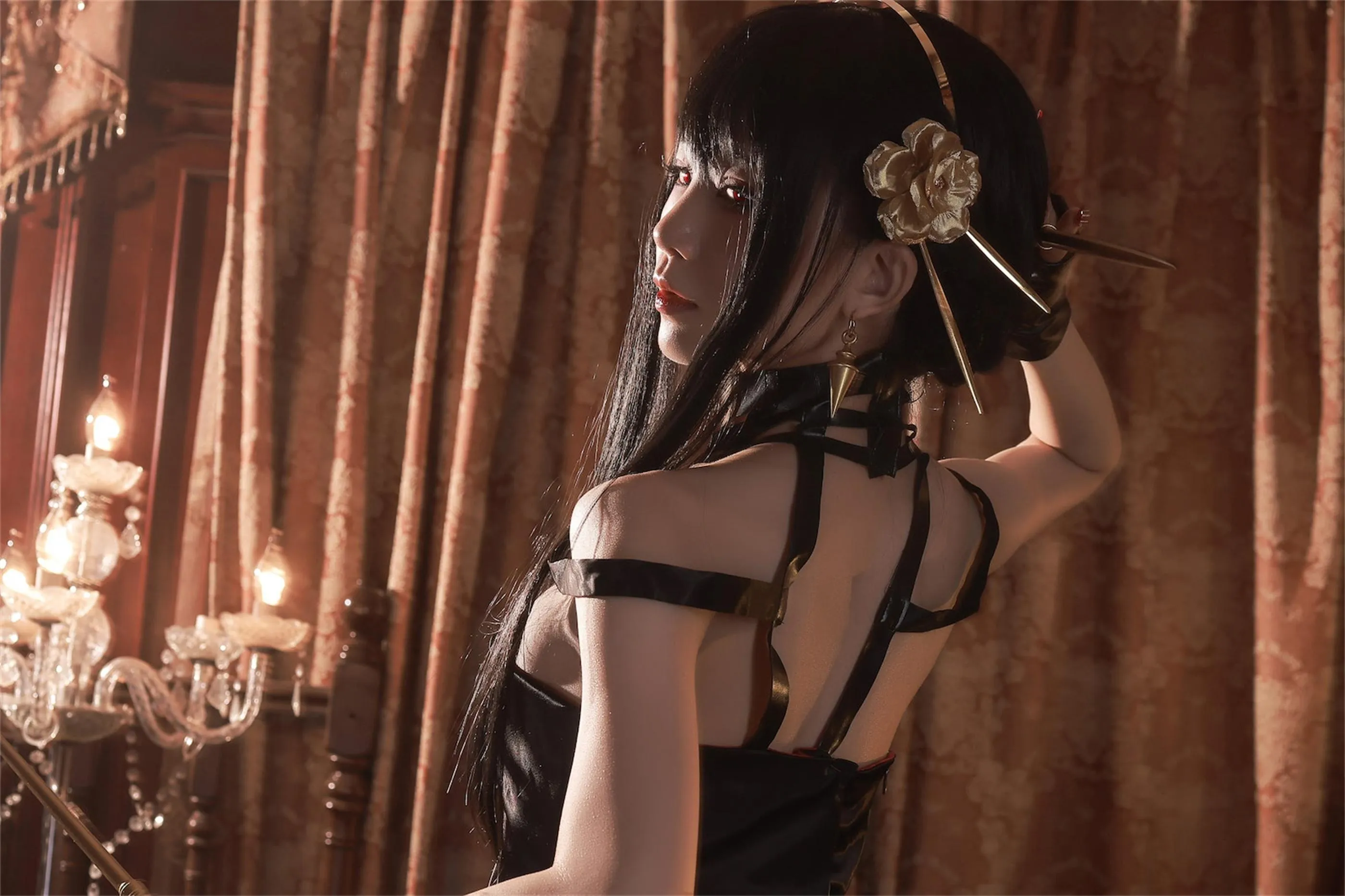 水淼Aqua – NO.118 约尔-黑礼服 [64P]插图6